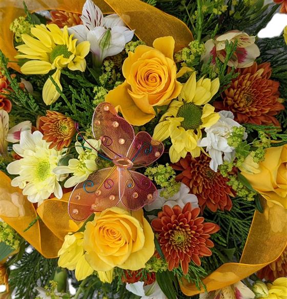 Florist Choice Posy Arrangement - Image 2