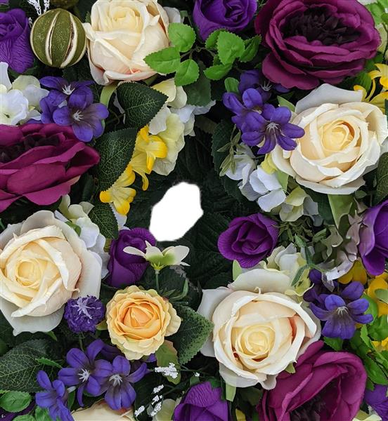 Artificial Open Wreath - Image 2
