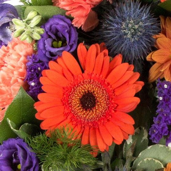 Orange & Purple Wreath - Image 3