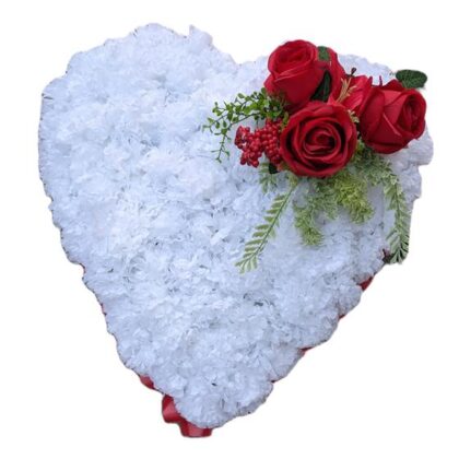 White Artificial Heart