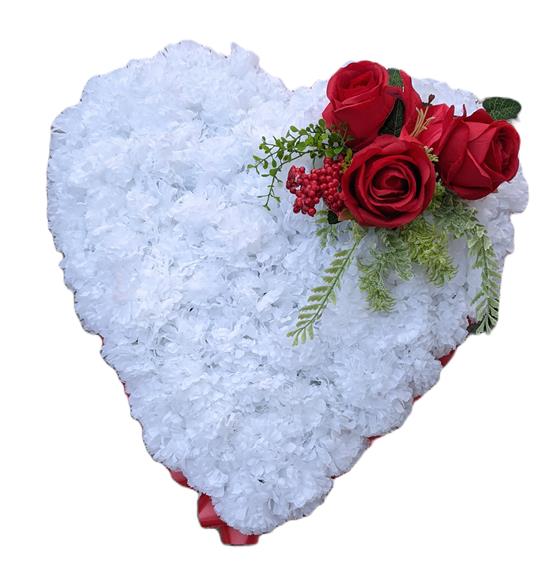 White Artificial Heart