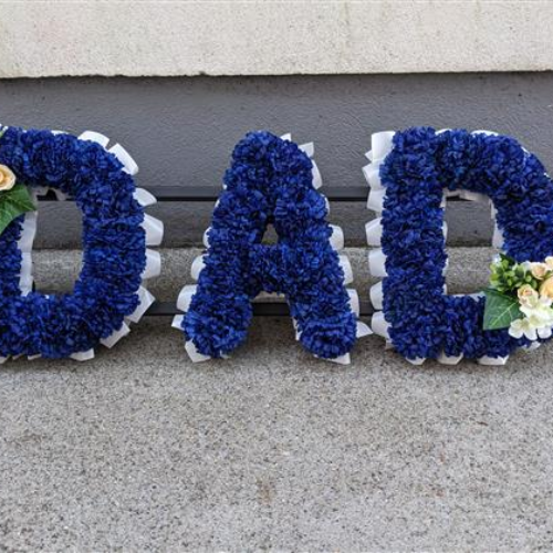 DAD Massed Letters Artificial
